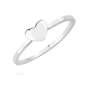 Inel argint cu inima DiAmanti Z1511A-DIA (Argint 925‰ 1,2 g.)